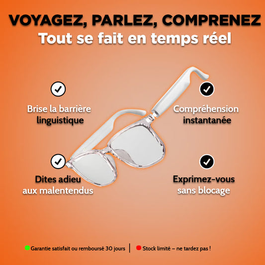 TalkGlass | Lunettes de traduction intelligente en temps réel