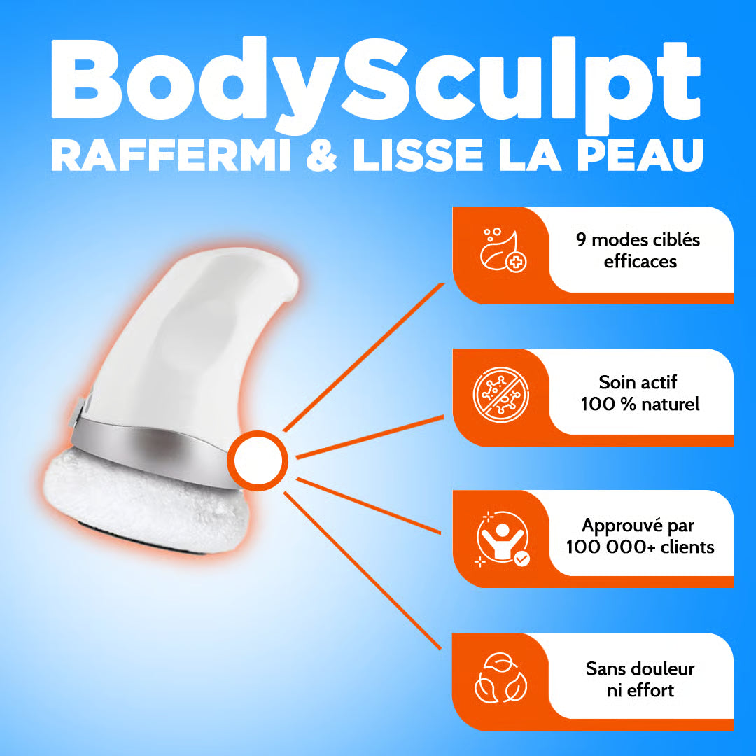 BodySculpt | Appareil de massage sculptant pour lisser, raffermir et redessiner votre silhouette